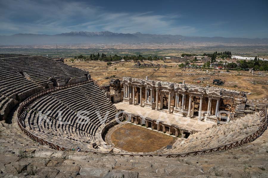 wycieczka pamukkale z bodrum i rzymski teatr w Hierapolis