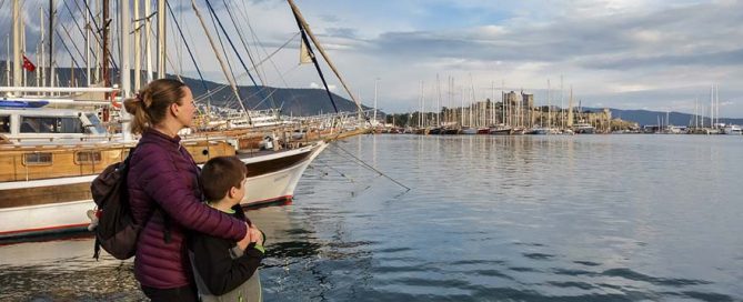 bodrum atrakcje turystyczne i widok na zamek w bodrum